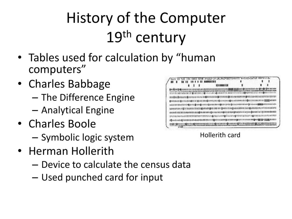 Unit 1 Evolution of Computing - ppt download