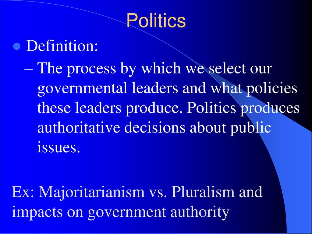 Political science government ppt download