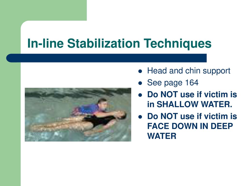 In-line Stabilization Techniques