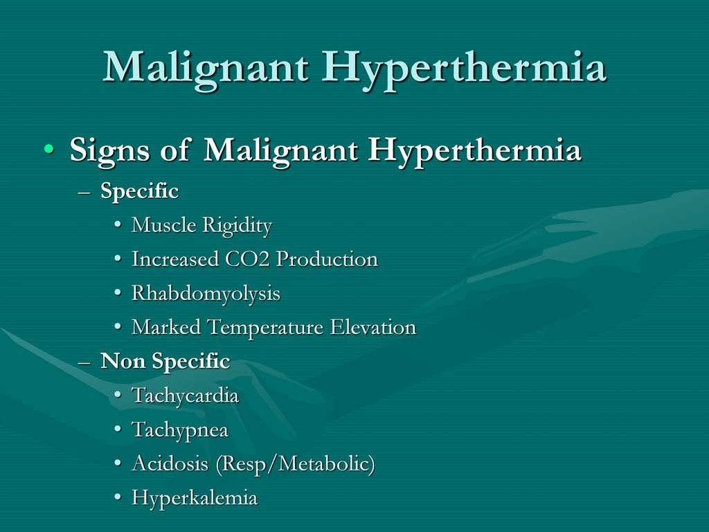 Malignant Hyperthermia ppt download