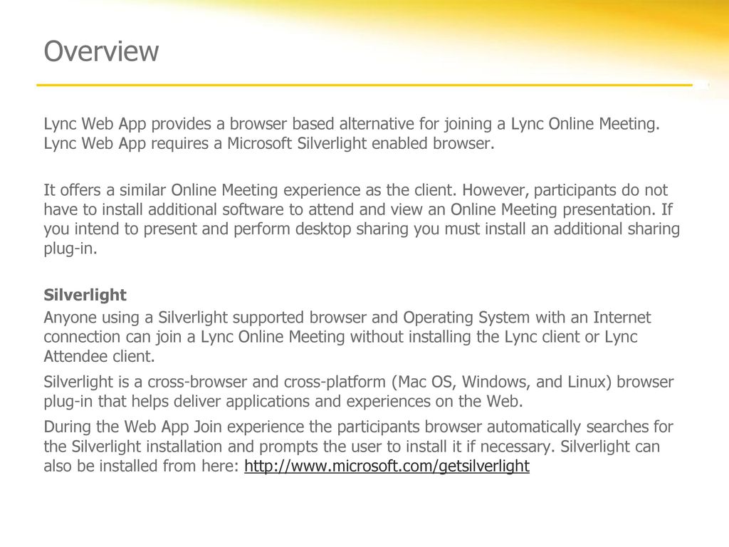 install the lync web app plug-in