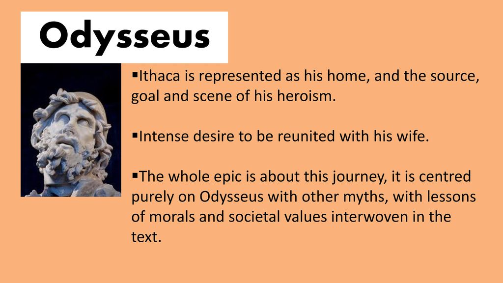 moral of the odyssey