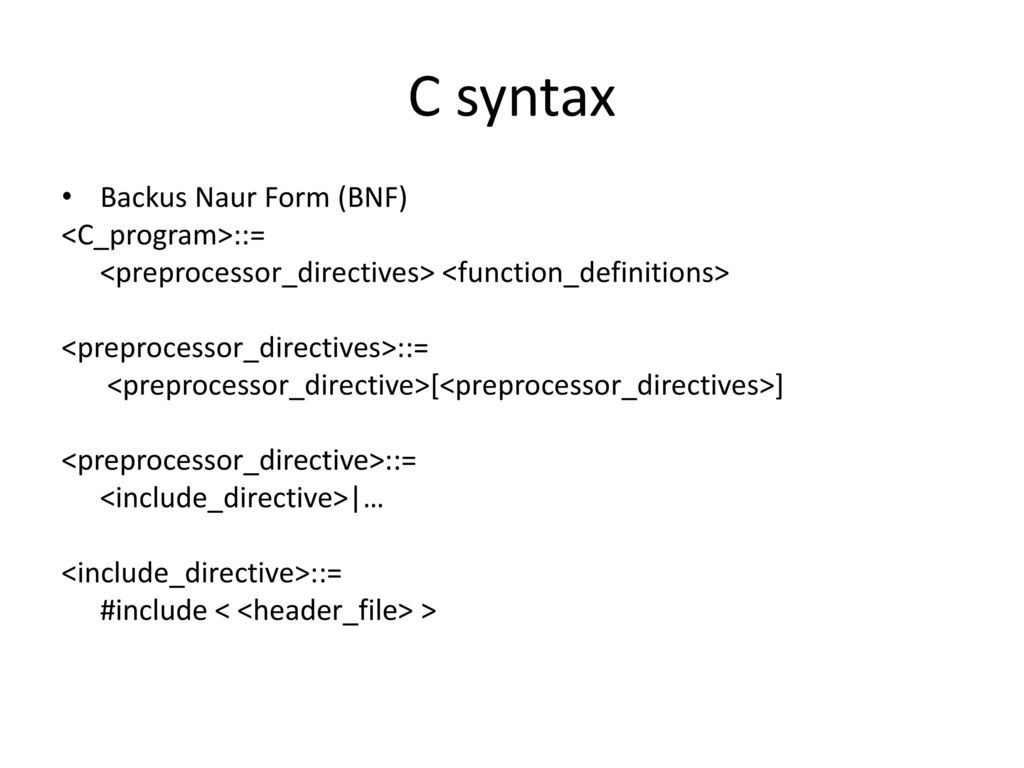 CGS3460 Summer 2011 Programming Using C - ppt download