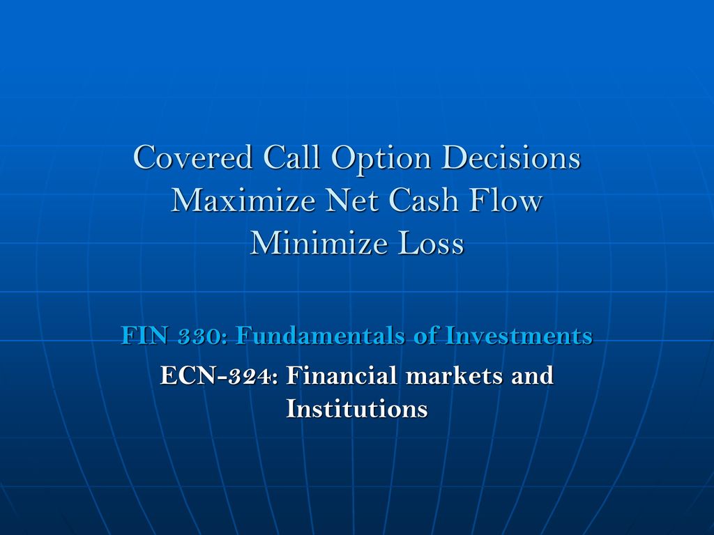 Options markets more on derivative securities ppt download