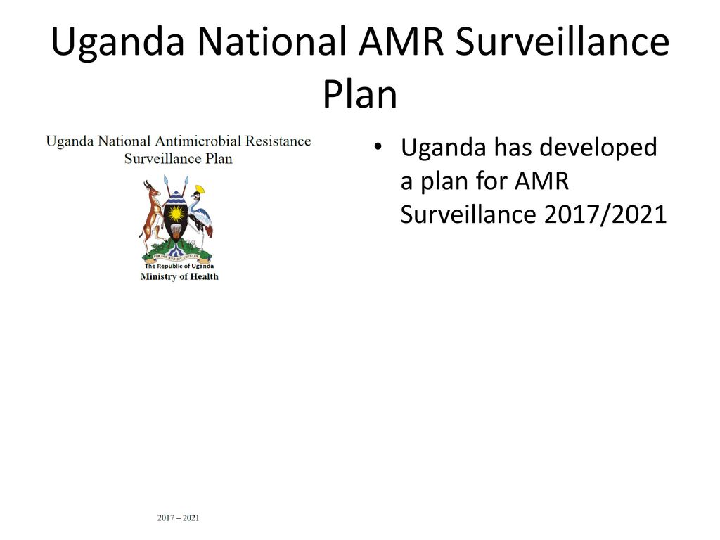 Uganda National AMR Surveillance Plan