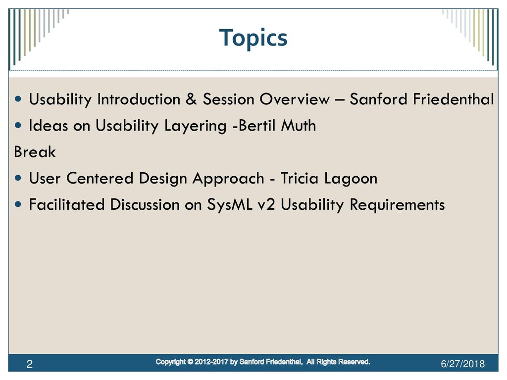 Sysml v2 usability working session ppt download