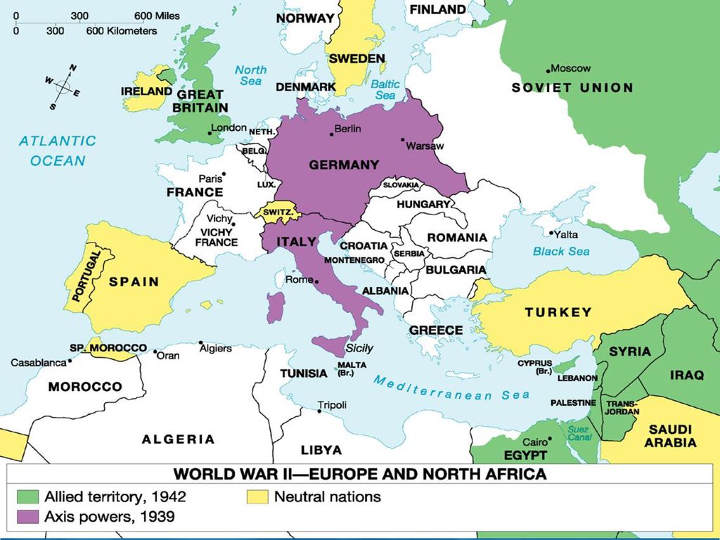 World War Ii 1 Wwii In Europe Allies Vs Axis Powers Ppt Download