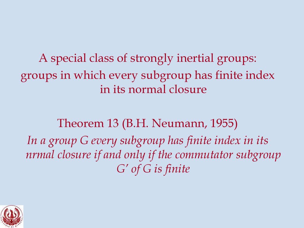 Groups with finiteness conditions on conjugates and commutators ppt