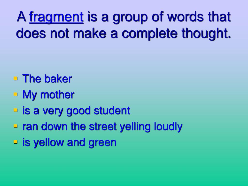Sentences what you must know ppt download
