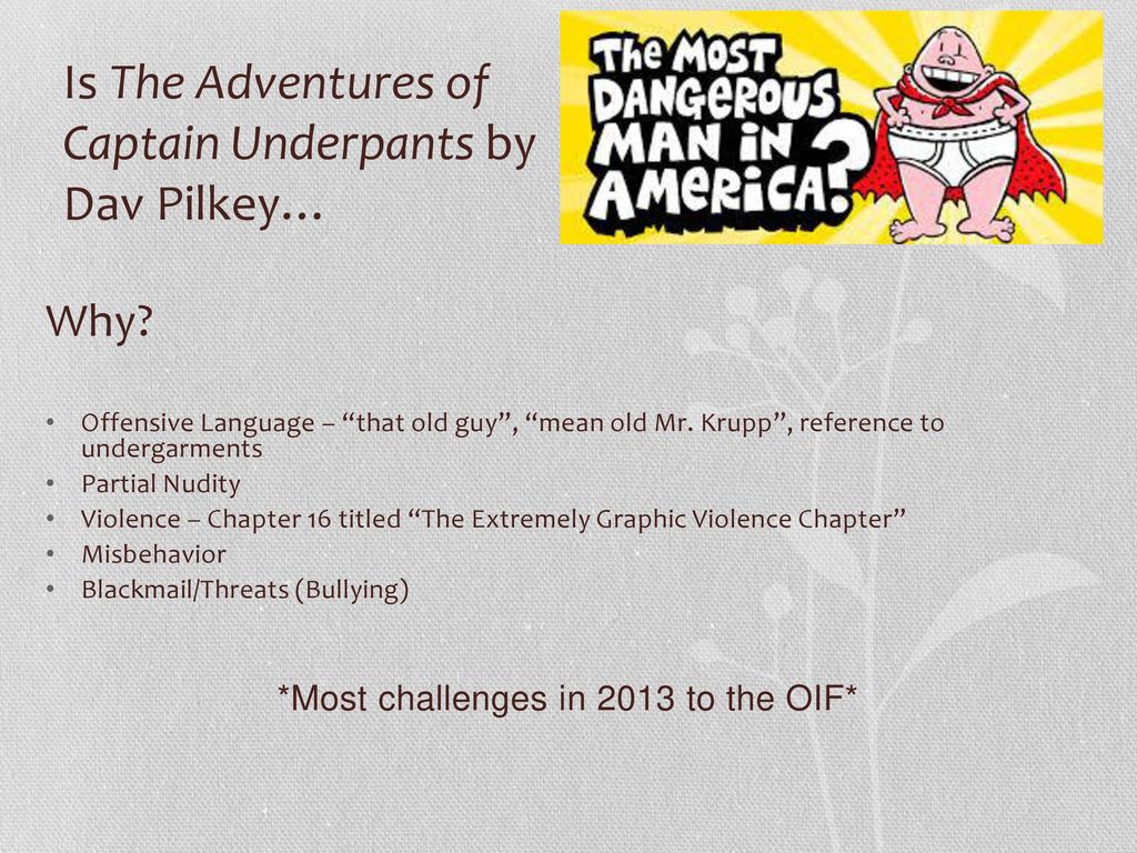Why 'Captain Underpants' Is the Most Banned Book in America