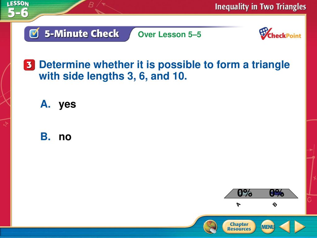 Determine whether it is possible to form a triangle with side lengths 3, 6, and 10.
