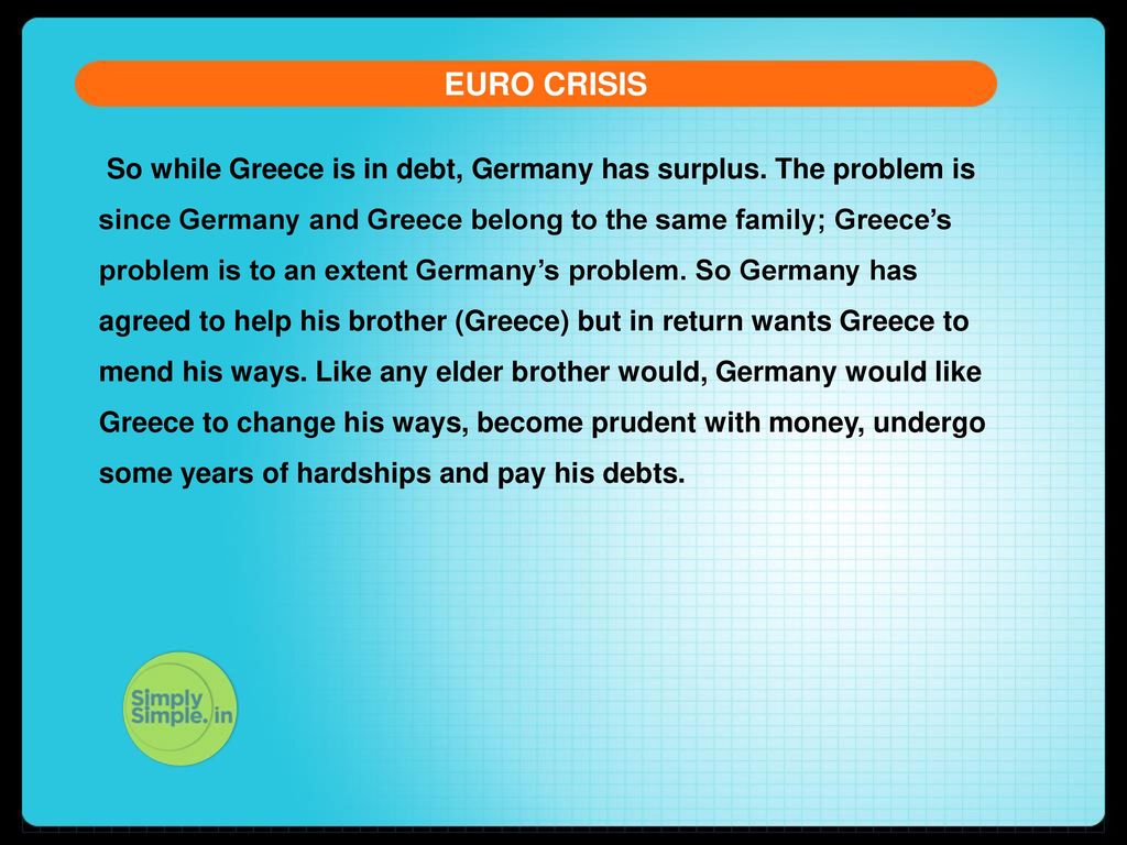EURO CRISIS