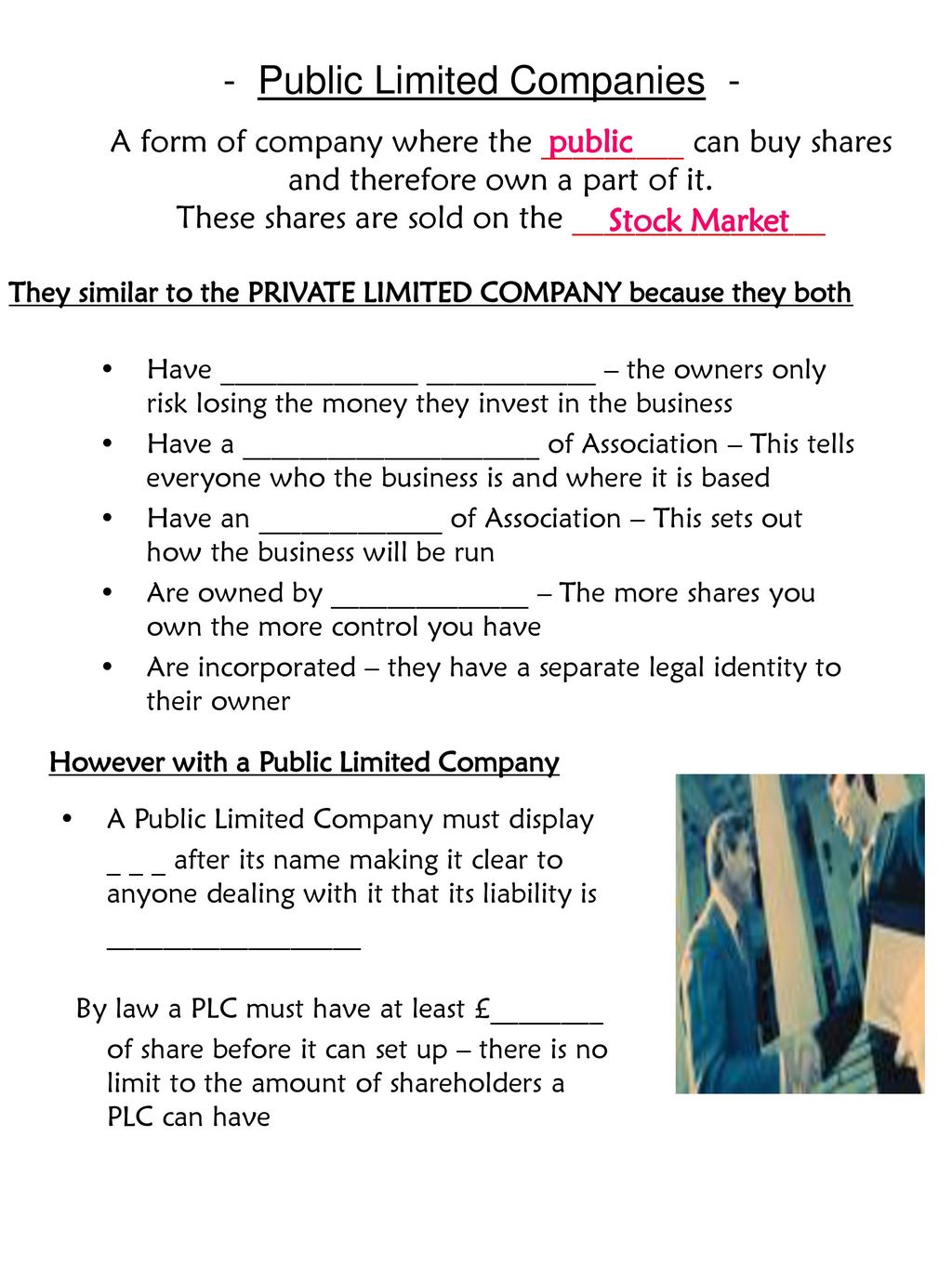Public Limited Companies Ppt Download Public Limited Companies Ppt Download