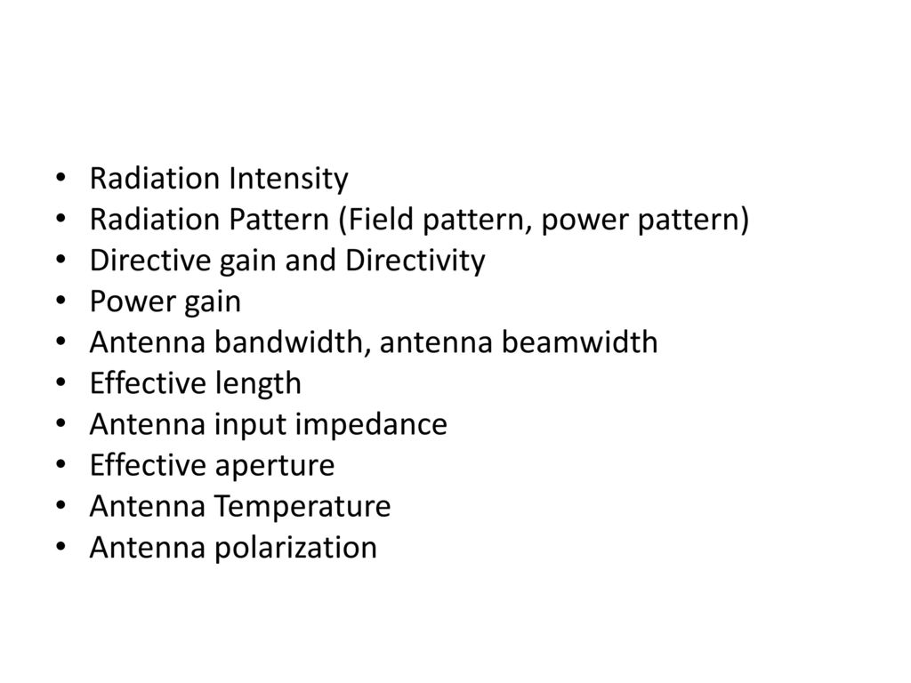EC6602-ANTENNAS AND WAVE PROPAGATION - ppt download