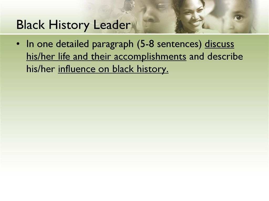 Black History Leader