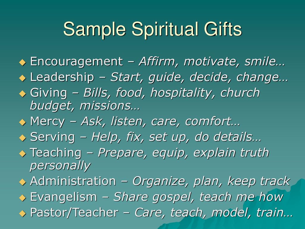 How spiritual gifts work Ephesians 4:12 - ppt download