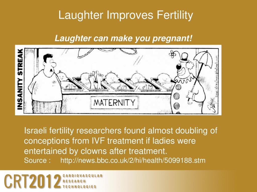 Laughter Improves Fertility