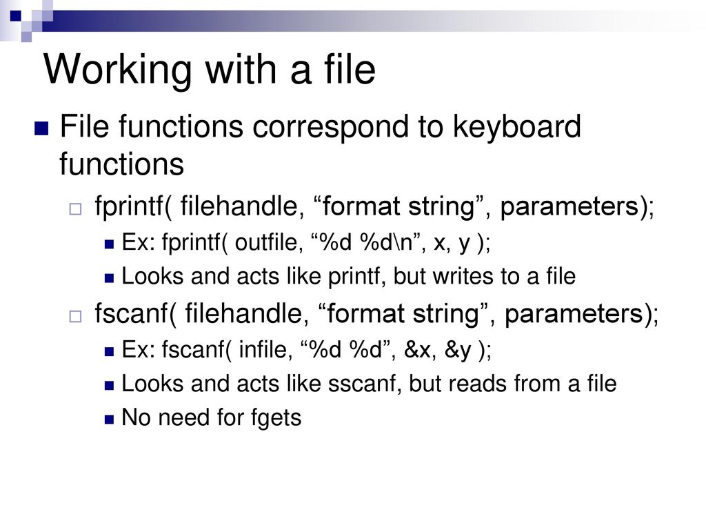 Lecture 8: Variable Scope & Working with Files - ppt download