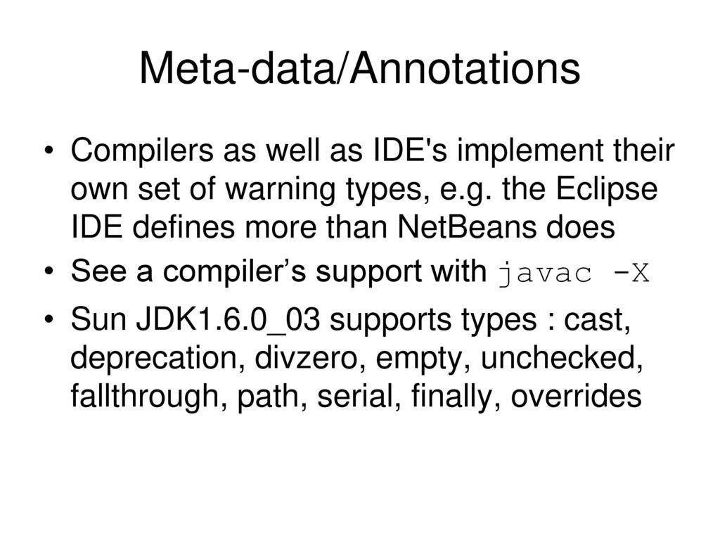 More on Java Generics Multiple Generic Types Bounded Generic Types ...