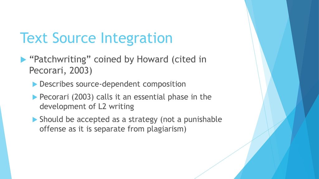 Text Source Integration