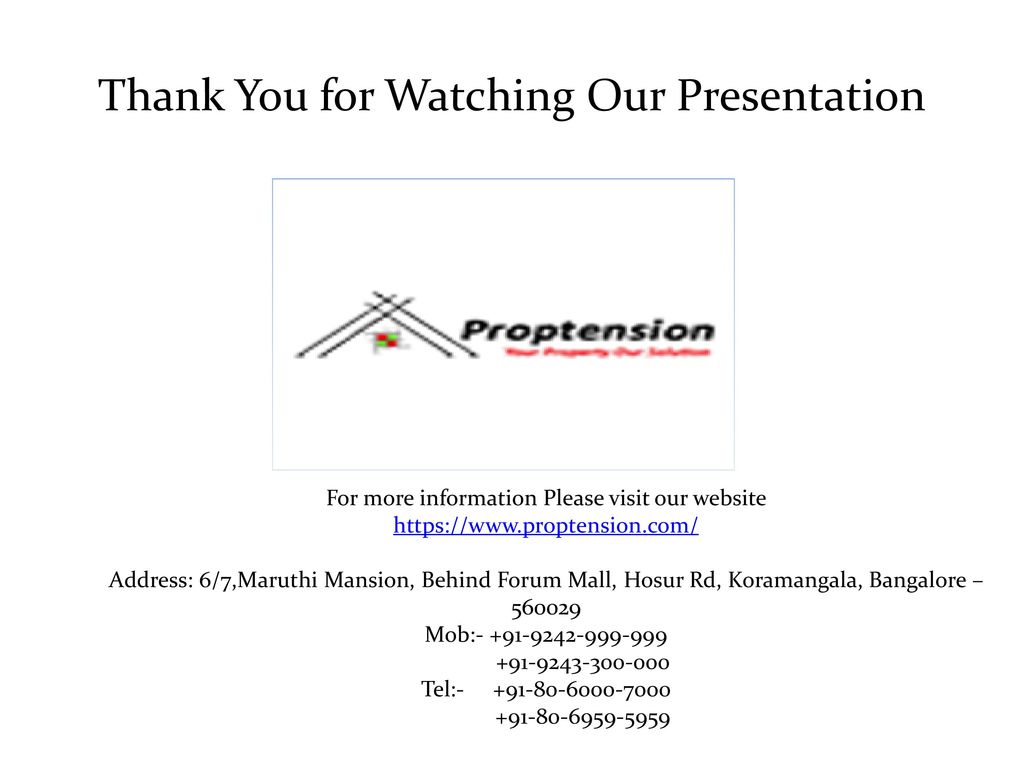 Thank You for Watching Our Presentation