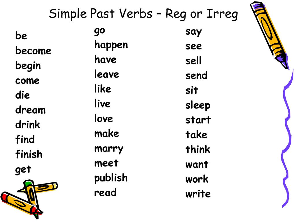 Think правильный глагол. Swim в паст Симпл. Past simple verbs list for Kids. Глаголы в past simple Tense. Sit в паст Симпл.