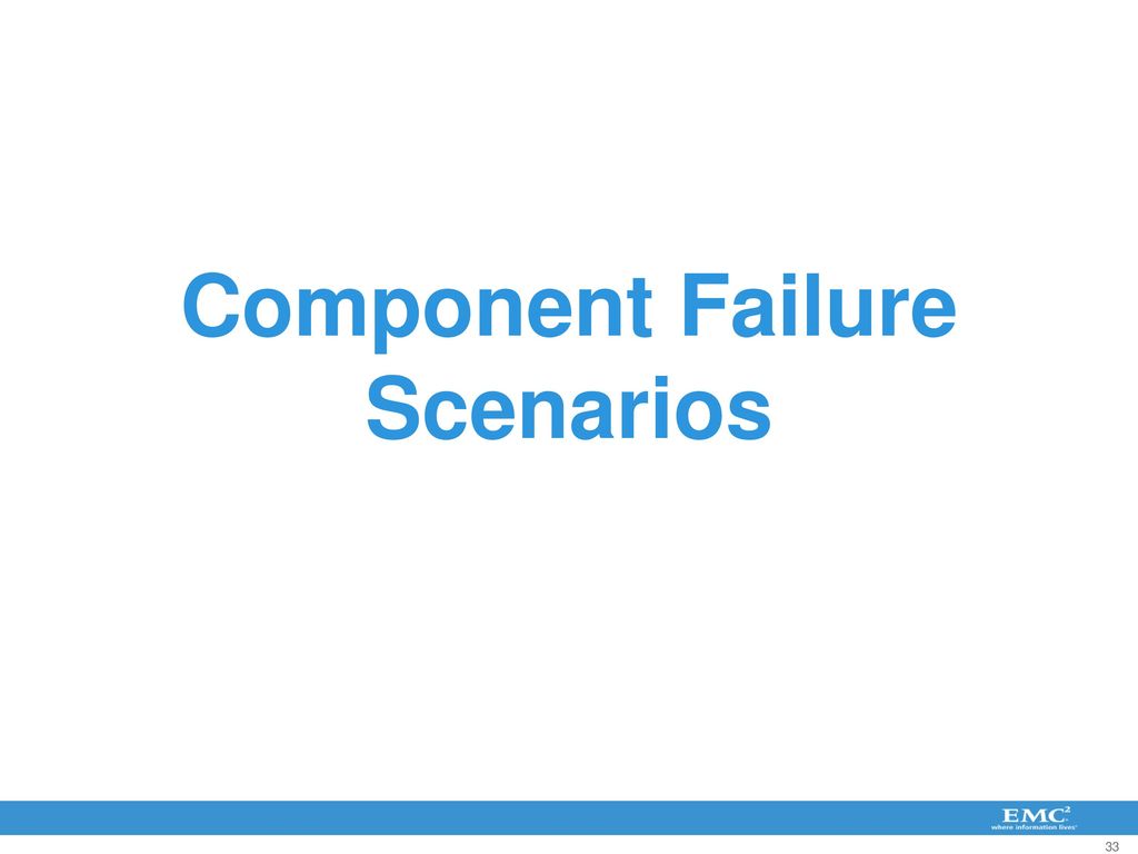 Component Failure Scenarios