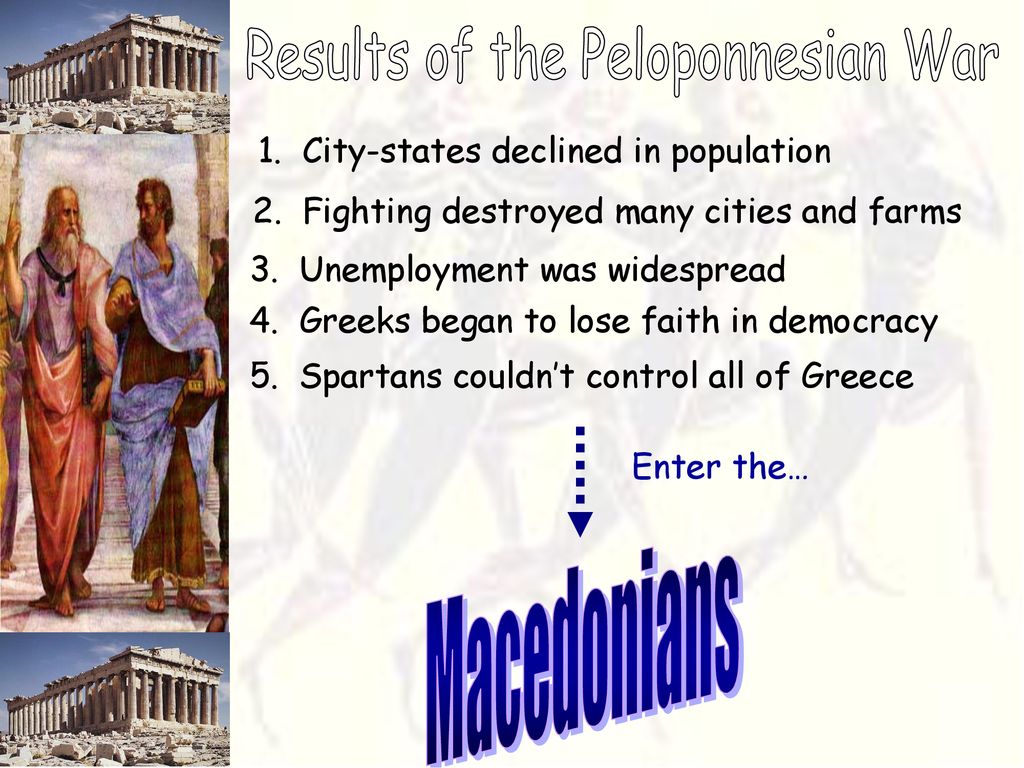 Results of the Peloponnesian War