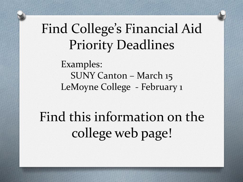 Financial Aid for StepByStep ppt download