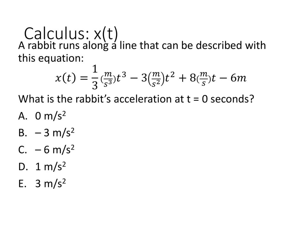 Calculus Applied To Physics Ppt Download