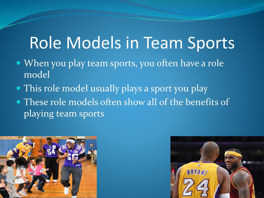 The benefits of playing team sports