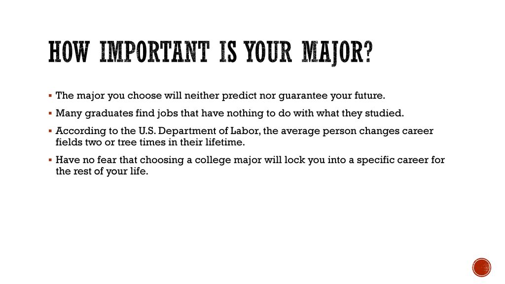 which college major is right for me