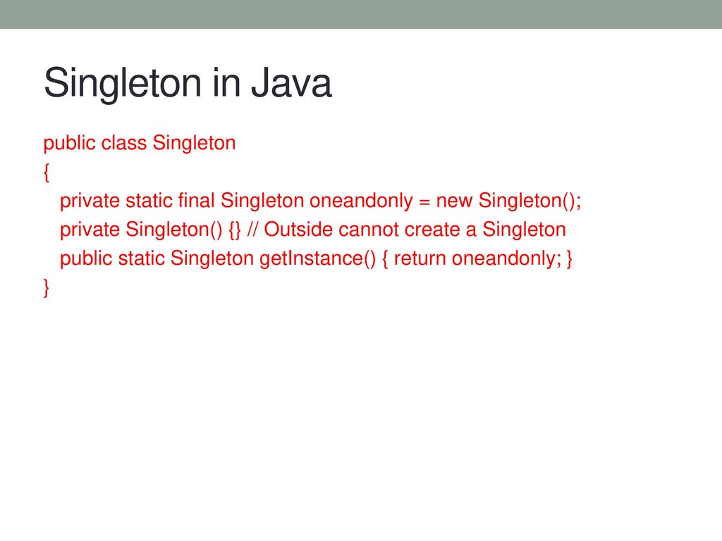 Design patterns c java c ppt download