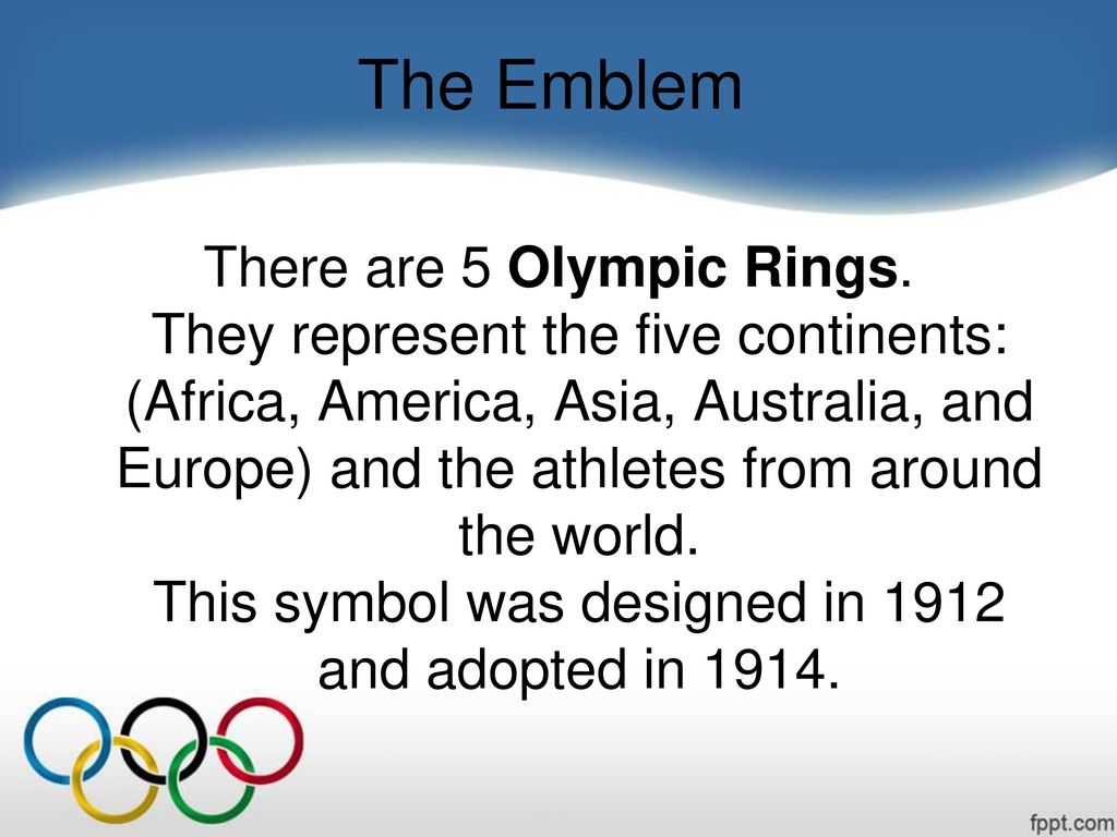 What do the Olympic Rings mean ? | Know-It-All