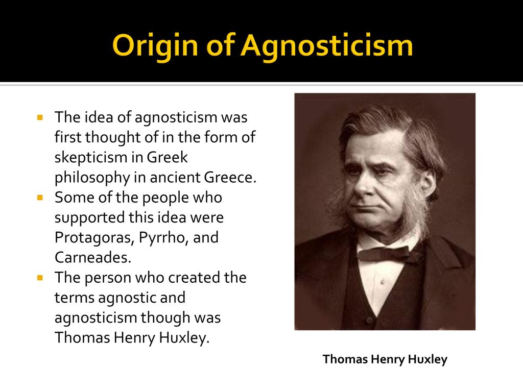 By Michael Lai Agnosticism. - ppt download