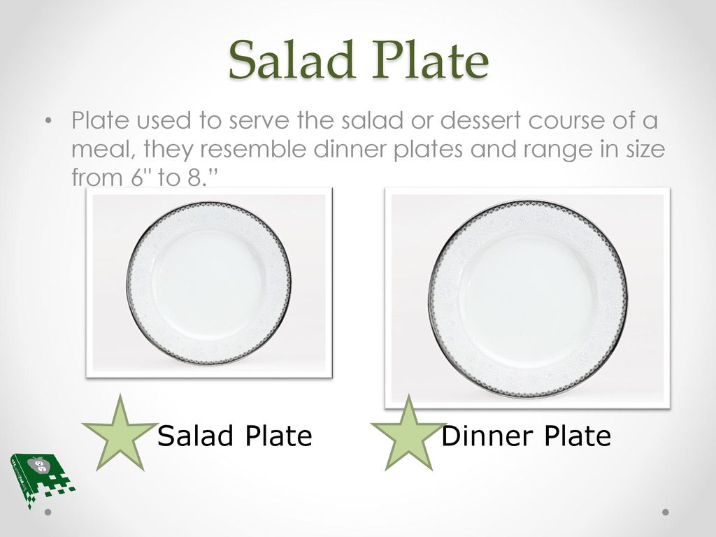 Front of the house table setting ppt download