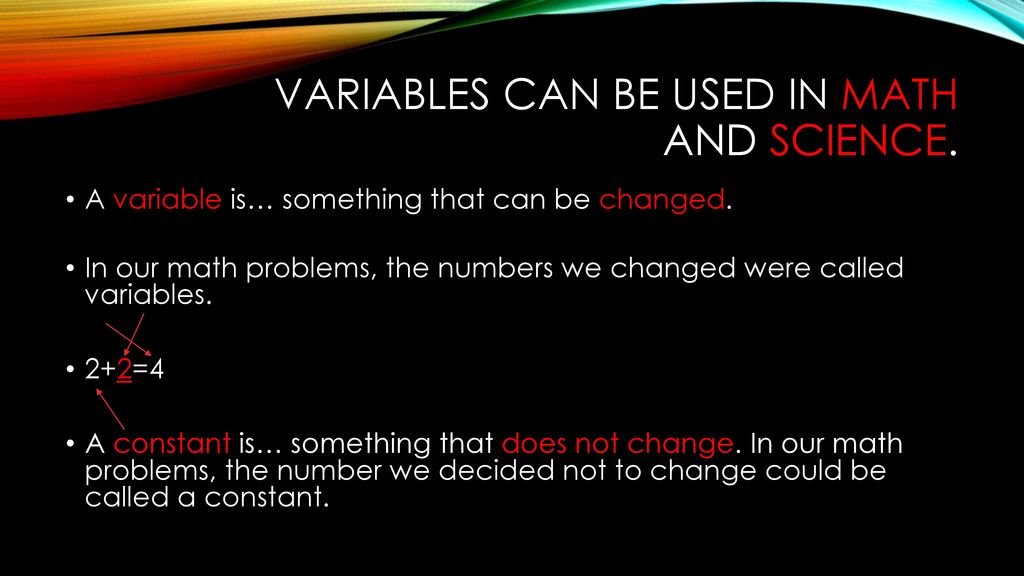 Dependent and Independent variables explained - ppt download