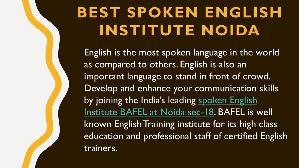 Best Spoken English Institute Noida