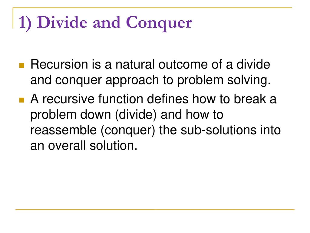 Introduction to recursion ppt download