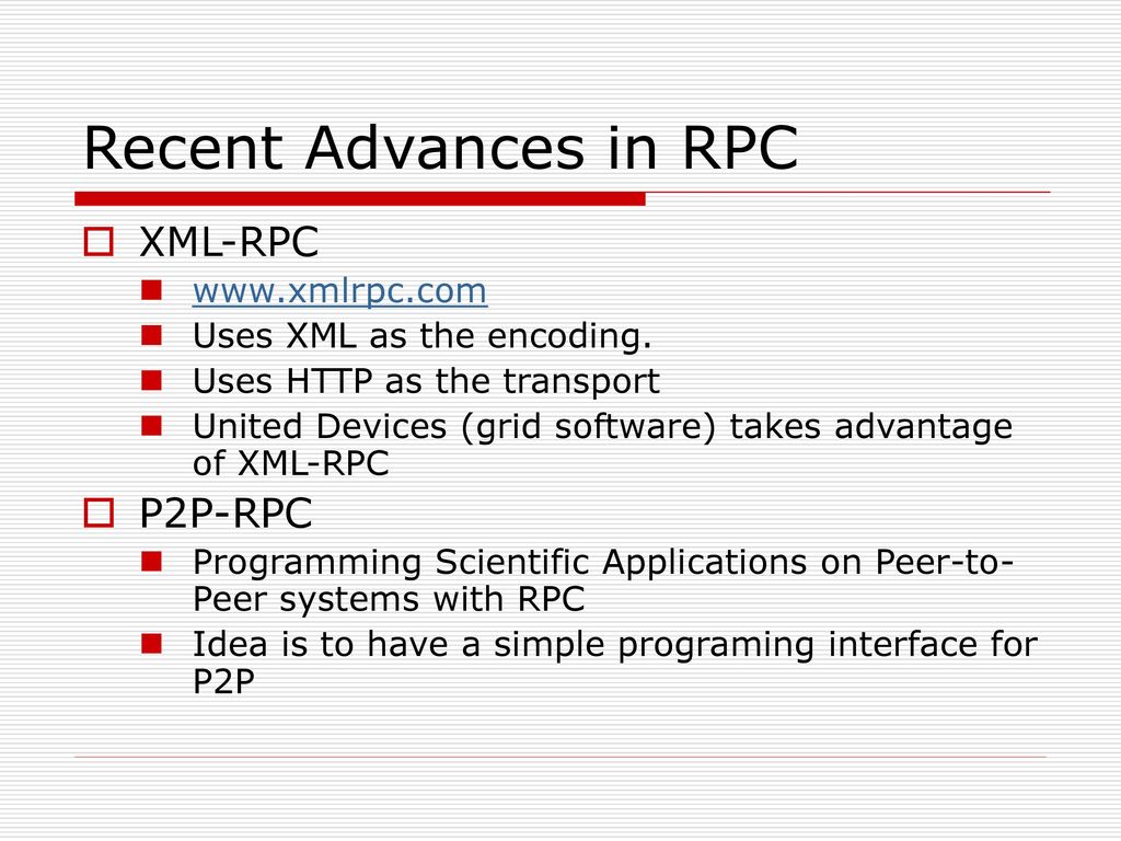 Remote procedure calls ppt download