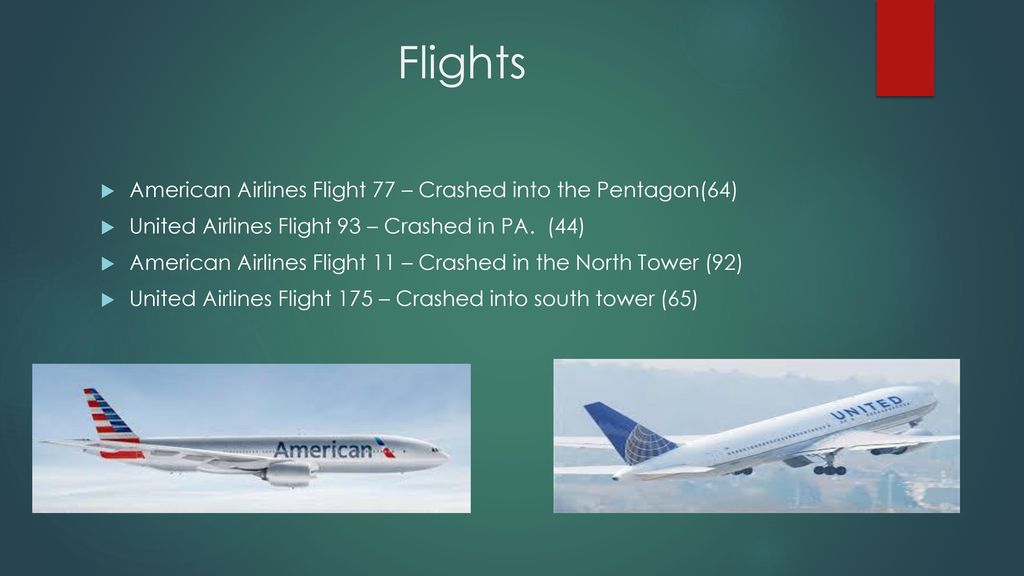 American Airlines Flight 11 United Airlines And Travelling