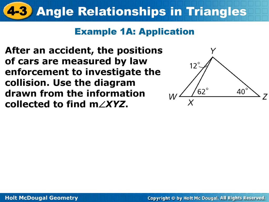 Objectives Find The Measures Of Interior And Exterior Angles