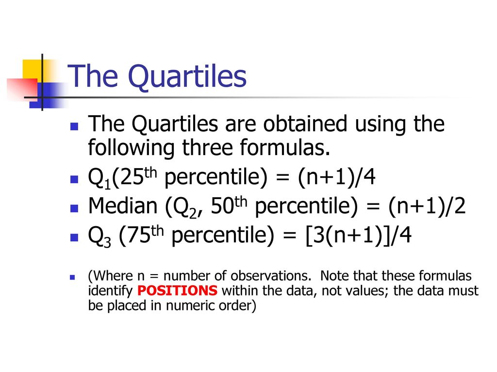 Measures Of Position Exploratory Data Analysis Ppt Download
