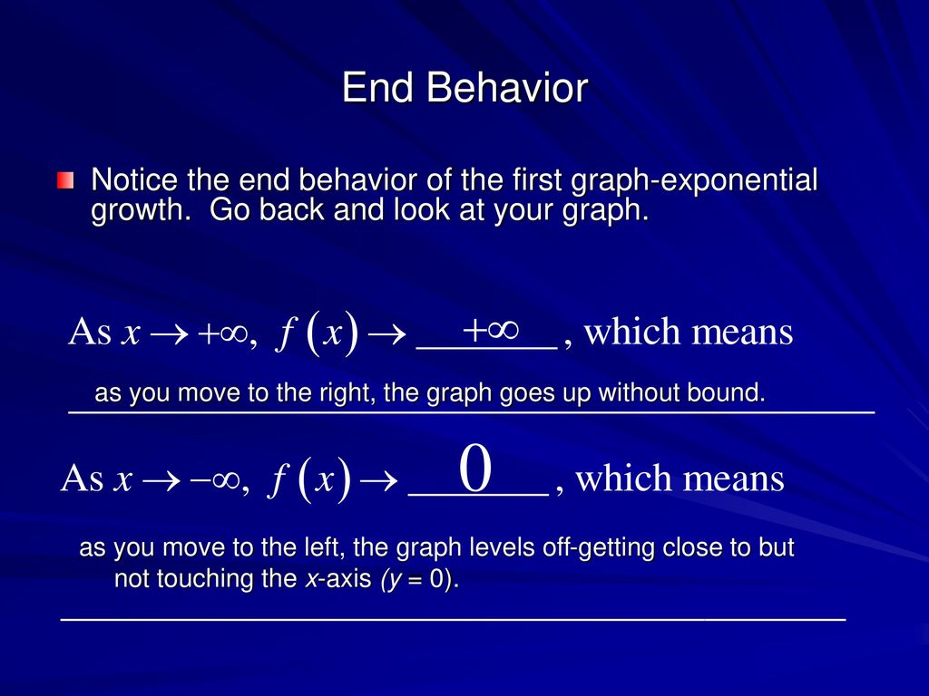 Exploring Exponential Growth And Decay Models Ppt Download