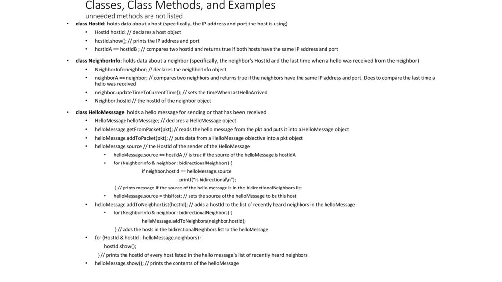 To do while 1 receive hello search for more neighbors ppt download