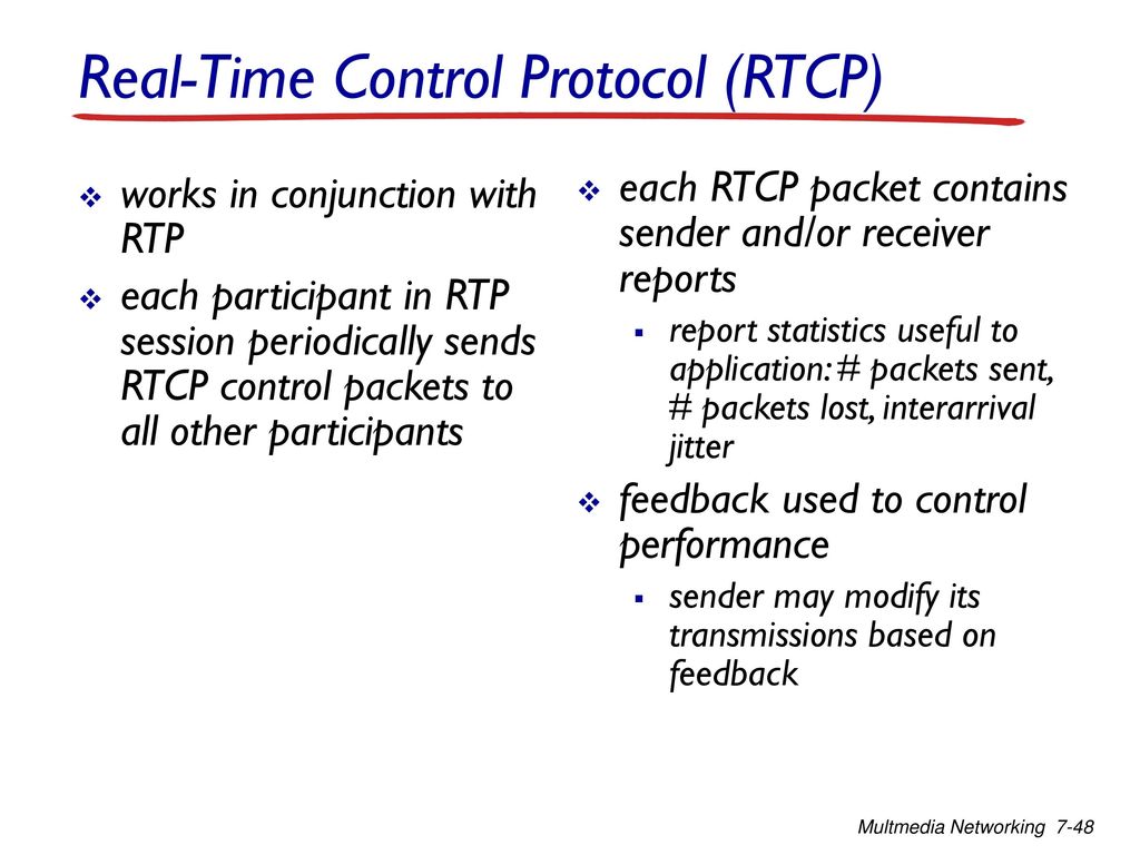 Multimedia networking: outline - ppt download