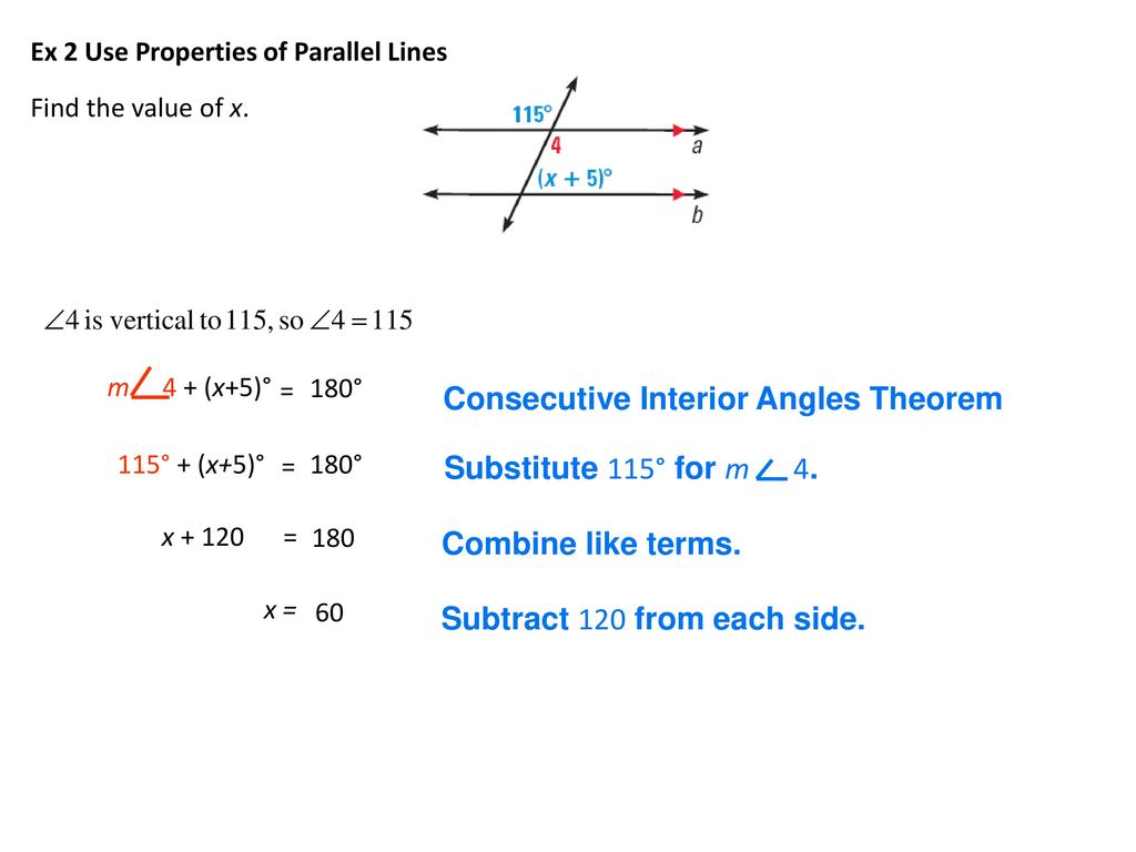 3 2 Use Parallel Lines And Transversals Ppt Download