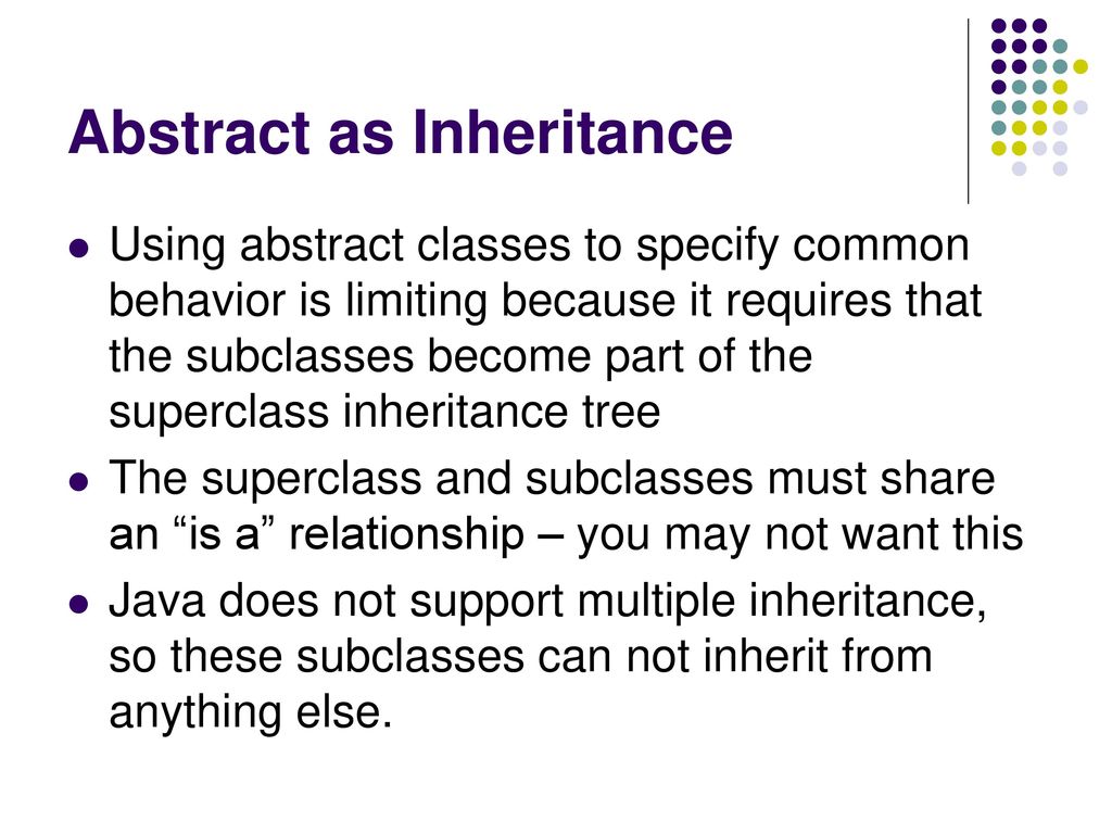 Java Interfaces & Abstract Classes - ppt download