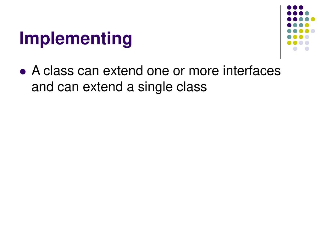 Java Interfaces & Abstract Classes - ppt download