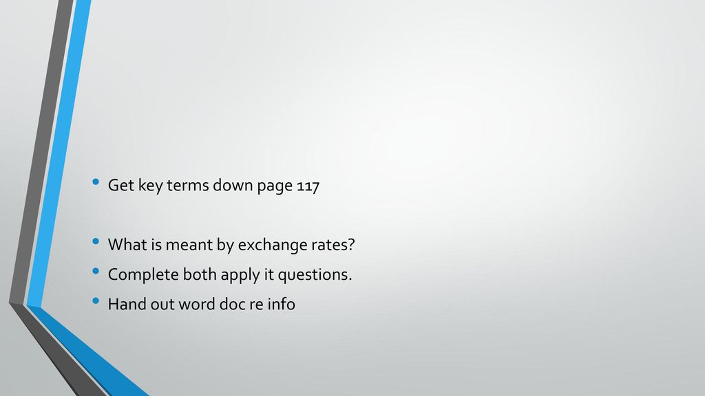 10 1Exchange Rates What Is Meant By Exchange Rate Ppt Download 10-1exchange-rates-what-is-meant-by-exchange-rate-ppt-download